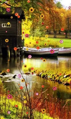 Flowers Live Wallpaper android App screenshot 2