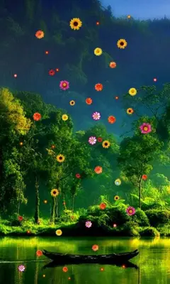 Flowers Live Wallpaper android App screenshot 3